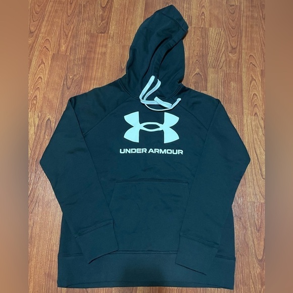 Under Armour Tops - Women Under Armour Rival Fleece Logo Hoodie Sweater Medium